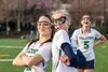 Woodinville’s Catie Hinkle and Gillian McArthur pose, while Elle Lederman looks on. Photos by Collen Colley.